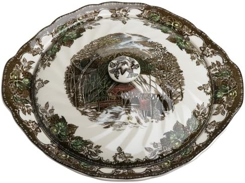 Friendly Village 8 Covered Vegetable Bowl by Johnson Brothers