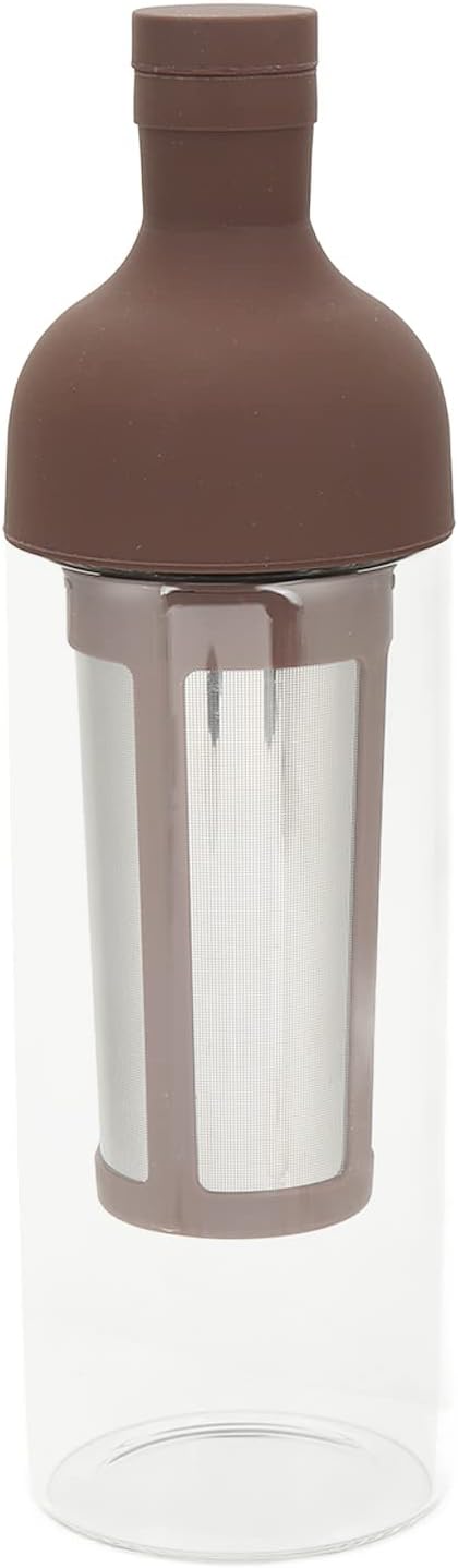 Cold Brew Coffee Maker 1000Ml Double Layer Glass with Stainless Steel Filter Cold Brew Coffee Pot for Home
