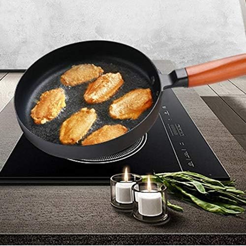Cookware 3 PC Household Iron Pot Cooking Soup Pot Sturdy Fine Iron Pot Uncoated Non-Stick Cookware for Store Camping Kitchen Home
