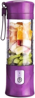 Personal Blender - Smoothie Blender for Milkshake Fruit Vegetables Drinks SmoothieSmall Mini Food Blenders Processor Shake Mixer Maker with400ML Travel Cup(Purple)