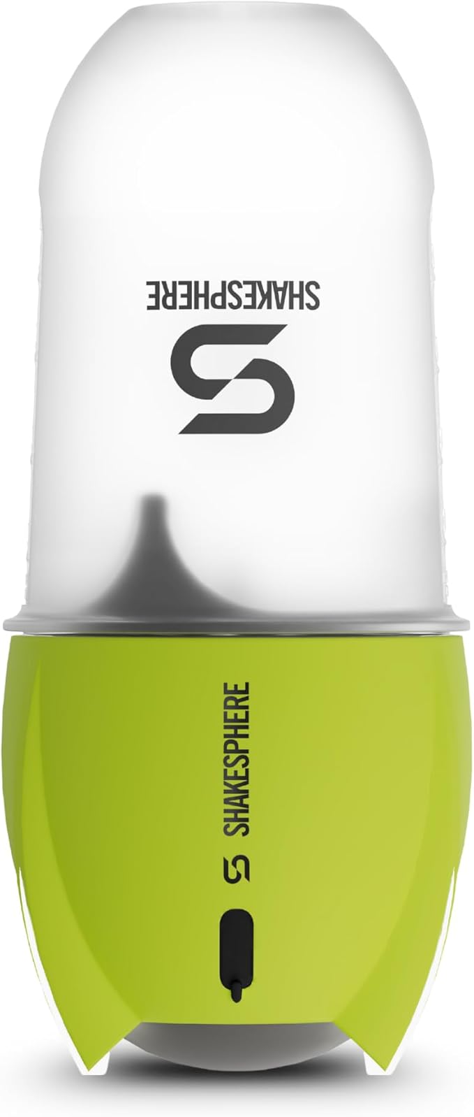 SHAKESPHERE Portable Blender for Shakes and Smoothies – 19oz Electric Personal Blender with Clear Tritan Cup USB-C Rechargeable Compact and Powerful for Travel Gym and Workout – Fluorescent Yellow