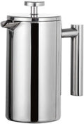 Coffee Pot 304 Stainless Steel Pressure Double Layered Hand Brewing with Handle Coffee Maker Household