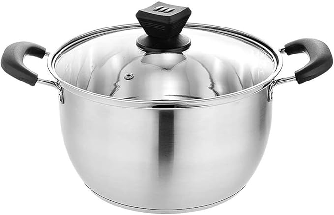 Electric Rice Cooker with Stainless Steel Inner Pot Makes Soups Stews Grains Cereals