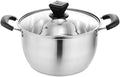 Electric Rice Cooker with Stainless Steel Inner Pot Makes Soups Stews Grains Cereals
