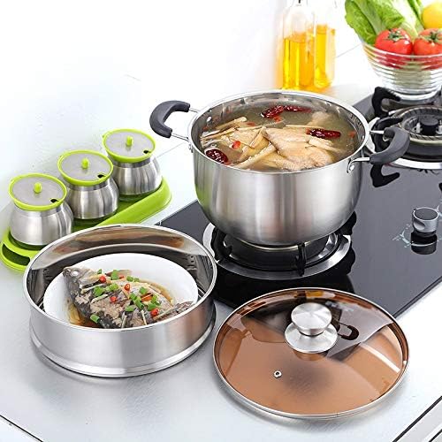 Cookware Set Kitchenware Set A Full Set of Household Cooking Pots Household Cooking Pans Three-Piece Cooking Pot Sets