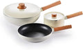 Cookware Set 5 Piece Nonstick Steak Egg Frying Pan Thickening Milk Pan Cooking Utensils Kitchen Utensils