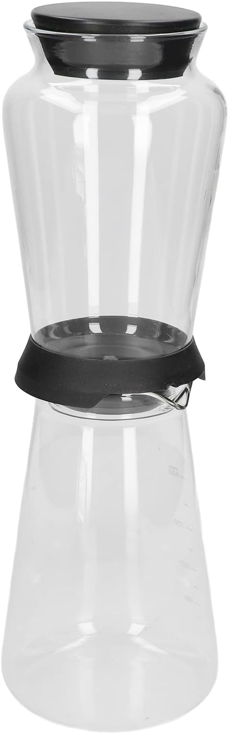 MAVIS LAVEN Ice Cold Brew Dripper 900ml Chilled Coffee Maker for Home and Kitchen Extract More with Slow Cold Water Soaking Smoother Taste without Filtration