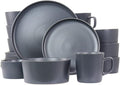 Luxmatte Dinnerware Set Dark Grey - 20 Piece