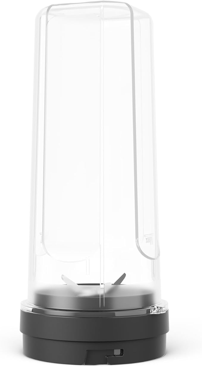 AEG MiniMixer SB4-1-4ST Blender / 350 W Motor / 23000 rpm / 2 Dishwasher and Shatterproof 600 ml Drinking Bottles / 4-Blade Knife/Control/BPA Free/Pulse Button/Brushed Stainless Steel