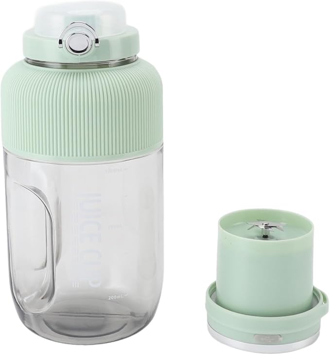 Electric Juicer Cup Mini Blender Bottles USB Rechargeable Portable Fruit Blender with Stainless Steel Blades Electric Mixer for Smoothies and Shakes