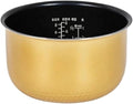 Electric Rice Cooker Inner Pot Compatible for SUPOR Electric Pressure Cooker Inner Pot 2.5L/3L/4L/5L/6L Non Stick Pot Inner Pot (Multiple Kind 8(3L))