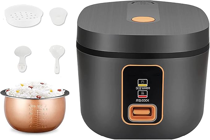 Household Electric Rice Cooker With Steamer Non-Stick Inner Pot Intelligent Insulation Make Rice Steam Healthy Food Vegetables For 1-8 People(5L)