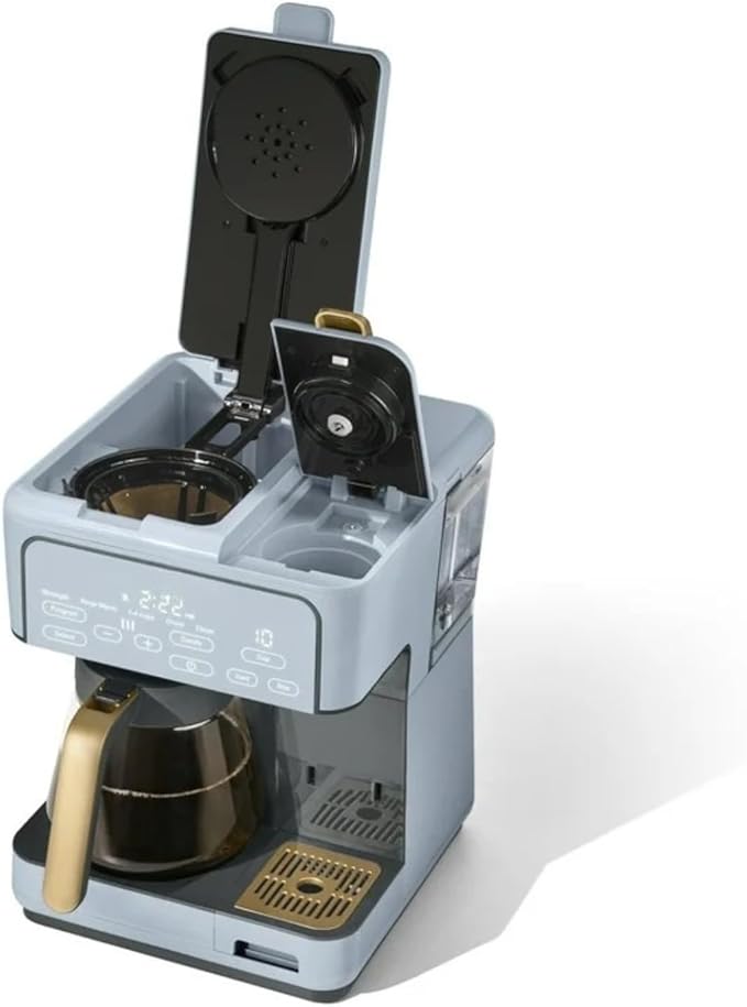 Programmable 12-Cup &amp Single-Serve Multi-Brew Coffee Maker Digital Controls Large Capacity Easy to Use