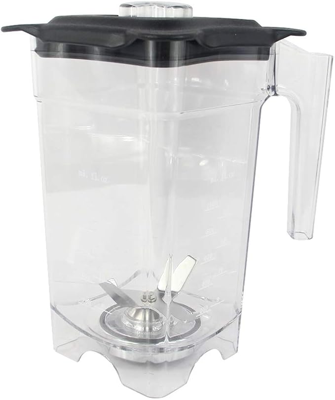CNCEST Professional Commercial Smoothie Blender with Shield Quiet Sound Enclosure2600W Industries Quiet Professional-Grade Power5 Time AdjustmentSelf-Cleaning (1.8L Black)