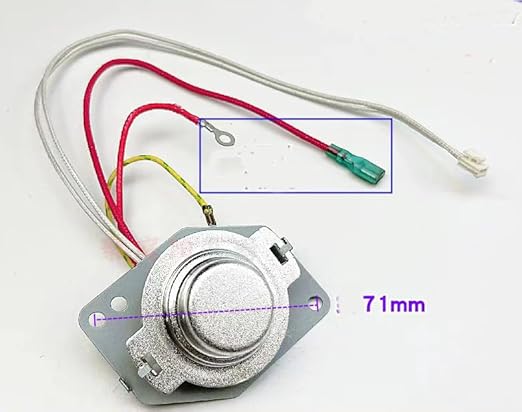 for Midea Rice Cooker Temperature Sensor Magnet Temperature Sensor Pressure Cooker Temperature Sensing Sensor 4-Wire