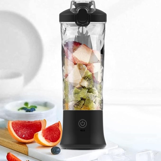 Portable Blender for Shakes and SmoothiesPersonal Blender with Rechargeable USBFruitSmoothie Mixing Machine A