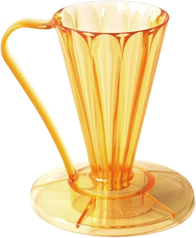 CAFEC Pour-Over Flower Dripper DEEP 27 Taizo Gold | FDD-27TG