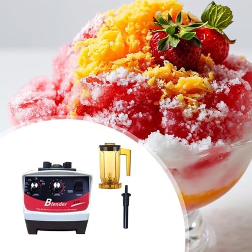 High-Speed Countertop Blender 20000RPM - Professional Smoothie Maker with Tamper for Bubble Tea &amp Milk Foam - Perfect Shaker Cup for Smoothies and Drinks