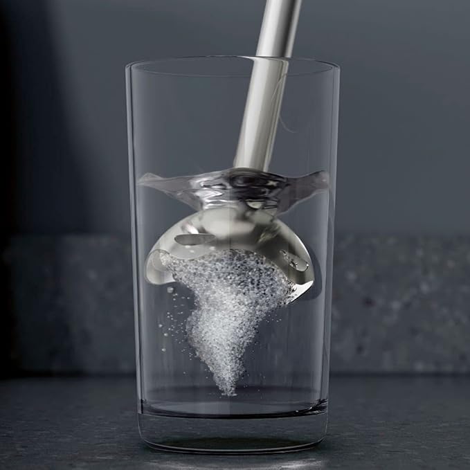 AEG HB4-1-6GG hand blender including 2 stainless steel blades comprehensive accessories BPA-free 2 speed settings turbo function dishwasher safe brushed stainless steel / grey