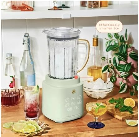 PowerExact Blender System Touch Activated High Performance With On The Go 20 oz Cup (Sage~Green)