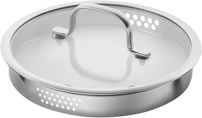 ZWILLING TrueFlow 5-Piece Saucepan Set with Pouring Function Suitable for Induction Uncoated Stainless Steel Silver