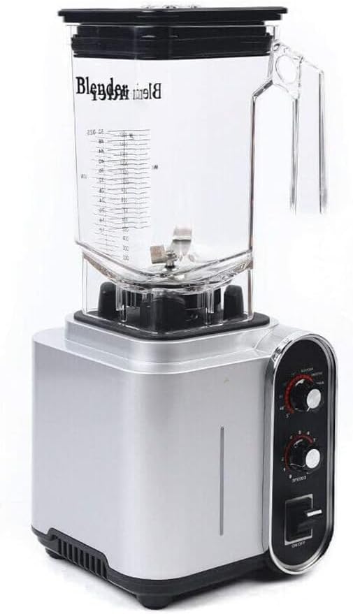 2200W High-Speed Blender for Smoothies and Milkshakes with 10-Speed Adjustment Timer Function Protection Easy Cleaning Professional Grade Kitchen Appliance
