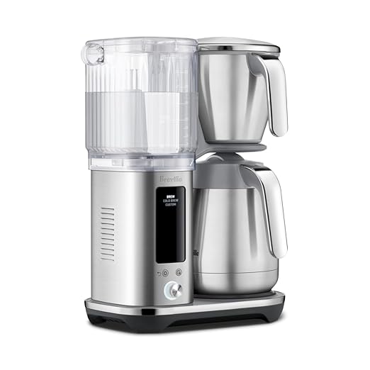 Breville Luxe Drip Coffee Machine Brushed Stainless Steel Thermal Carafe BDC465BSS