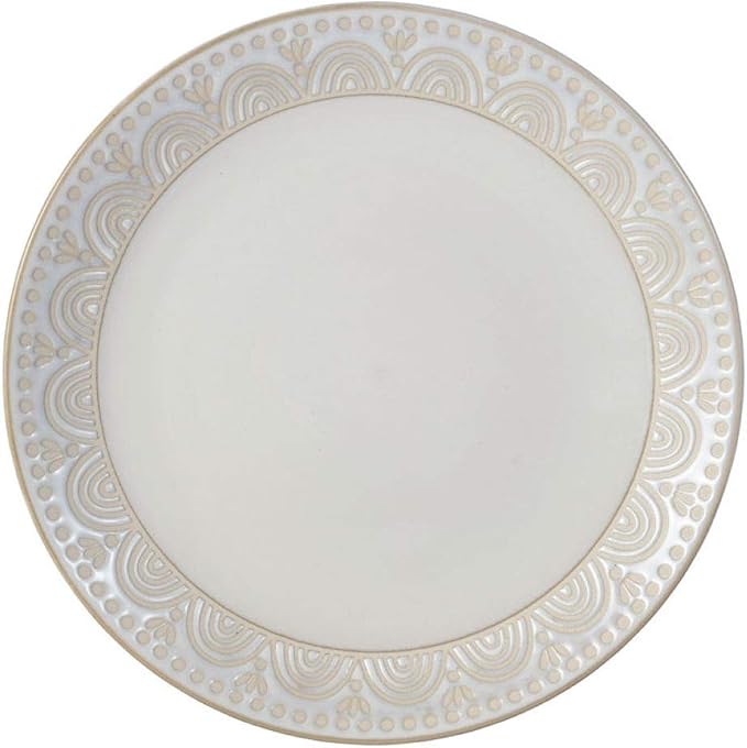 Pfaltzgraff Amelia Cream 16-Piece Dinnerware Set Service For 4