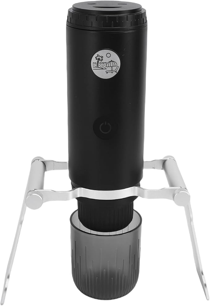 Compact 19bar Portable Coffee Maker for Camping USB Rechargeable Cordless Coffee Machine