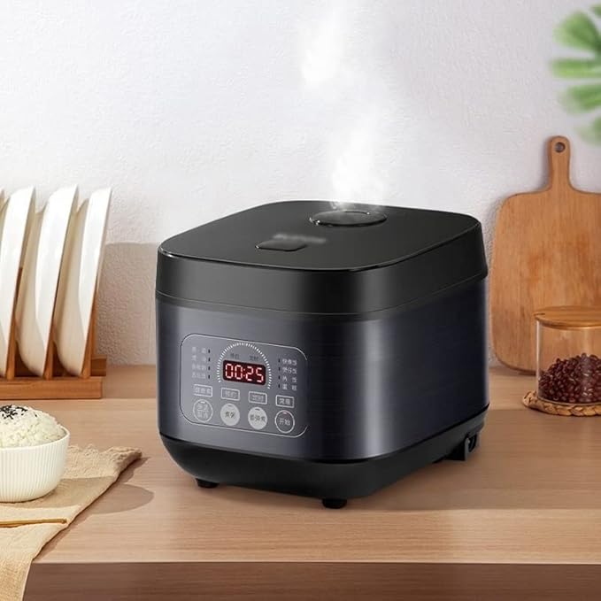 3L Smart Preset Rice Cooker Automatic Keep Warm Compact and Portable 600W Non-stick Inner Pot