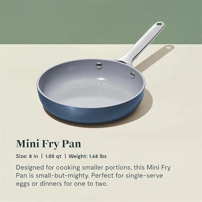 Cookware Set Non Stick Ceramic Fry PanWhiteOne-Marigold-One