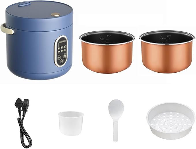 GRFIT Mini Rice Cooker 2L Small Rice Cooker Intelligent Reservation Porridge Multifunctional Household 2-3 People (Color : A) jinyi2016SHOP-1998