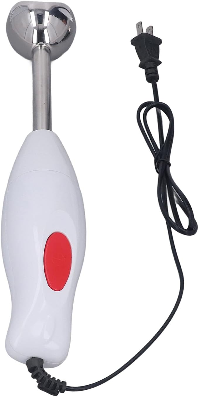 Handheld Blender Powerful Stick Mixer with Easy to Remove Cutter Head for Soup Smoothie Puree Baby Food Meat Grinding Seasoning Stirring ABS and Stainless Steel
