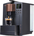 K-FEE® Grande Single Serve Coffee Espresso &amp Milk Machine (Black/Copper) | Compatible with Starbucks Verismo* | 4 Programmable Drink Settings | Coffee Maker