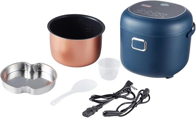 Sleek 2L Electric Rice Cooker for Modern Kitchens 12V to 24V