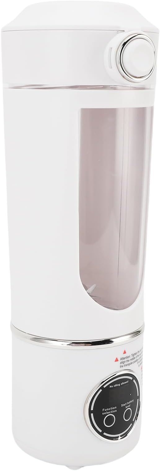 Portable Blender Magnetic Induction Blender Compact with 1500mAh Battery Dishwasher Safe Design Ideal for Shakes Juices Smoothies &amp Home Office Gym Travel (White)
