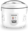 Rice Cooker 3/4/5L Large Capacity Alloy Aluminum Black Crystal Non-Stick Inner Pot for Family Dormitory for 3~8 People Rice Cooker(7l)