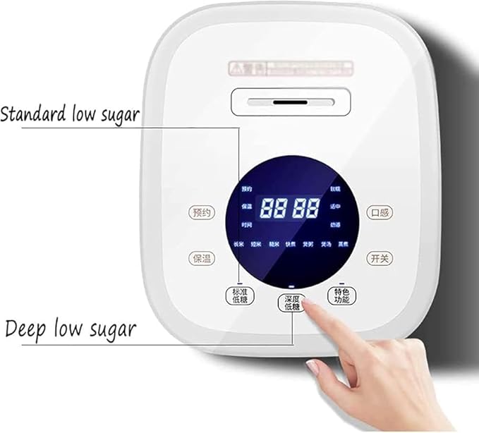 Low Sugar Rice Cooker is Fully Automatic 3L Home Multi-Function Rice Cooker Thickened Non-Sticking Inner Lined Rice Soup is Separated 2-4 People