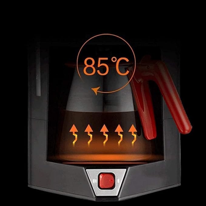 Coffe Maker 1.5L Coffee Machine Household Drip Coffee Pot With Large Capacity Coffee Machine Espresso Anti-drip Function Automatic Power-Off Function Energy Saving 20240309