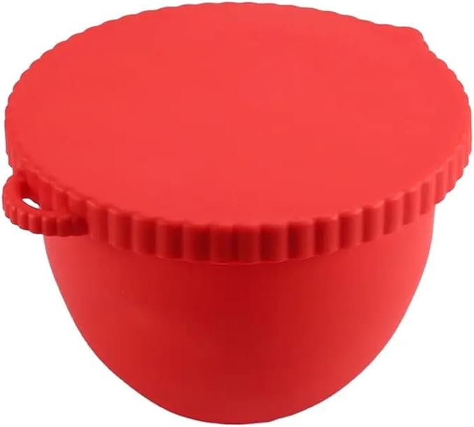 B50C Mixaid Silicone Liners With Lid Compatible For Kitchenaid Tilt-Head 5 Qt Mixers - Mixer Attachments Accessories(Black)