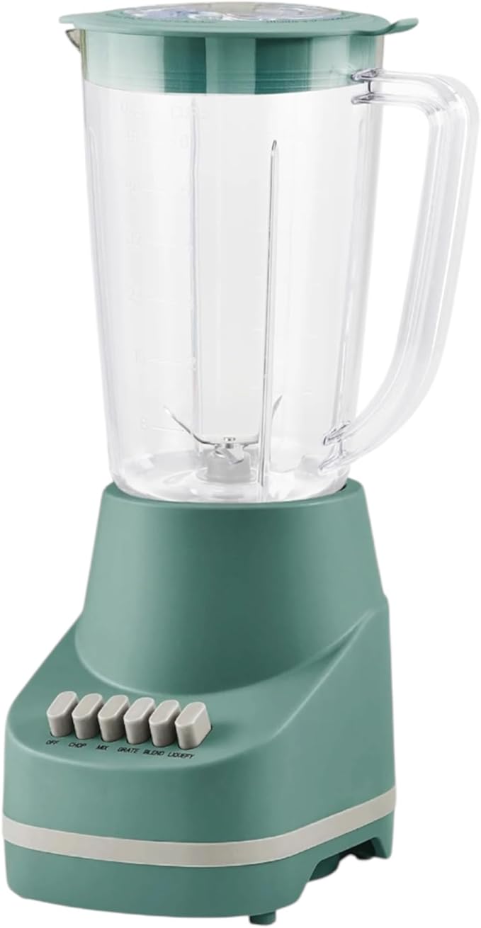 Beach Smoothie Blender 48 oz. Jar 12 Blending Functions (green)