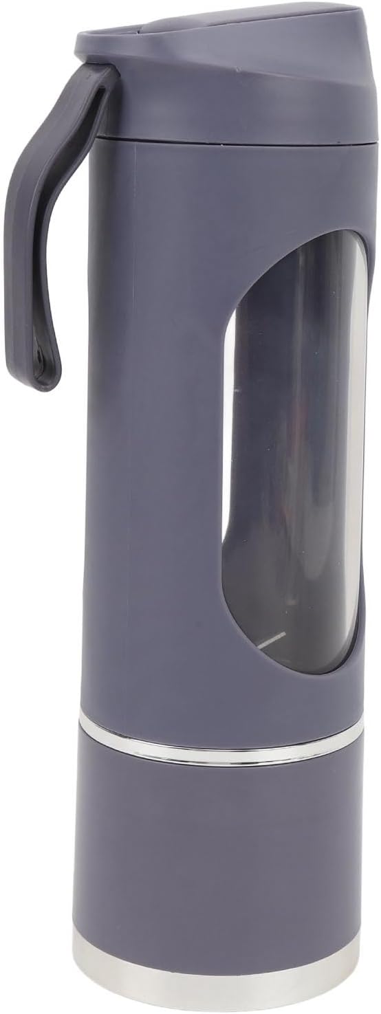 450ml Rechargeable Portable Juicer Cup Home Use Juicer GrayPurple Design