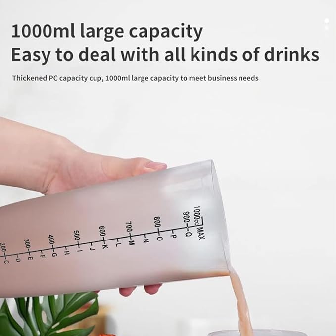 Automatic Milkshake Machine Stainless Steel Commercial Drinks Mixer Blender Shaker Electric Infrared Induction Milk Shake Mixer with 5 Gear Adjustable Speed for Restaurant Coffee Shop Beverage B
