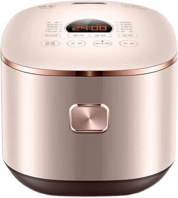 Portable rice cookerRice Cooker Household Multi-Function Rice Cooker 24H Reservation and Heat Preservation Thicken Non-Stick Liner for 3-8 People (5l)