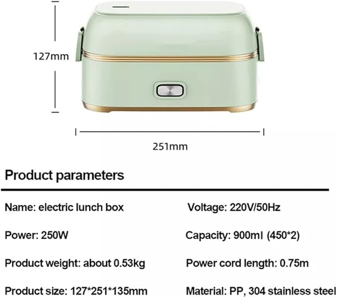 Electric heating Lunch Box Multi Electric Rice Cooker Portable layer Cooker For Travel 1