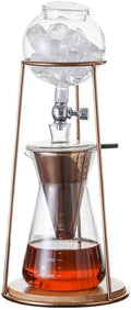 Cold Brew Coffee Maker Slow Drip Ice Coffee Brewer 400ML Borosilicate Glass Pour Over Dripper Coffee for Home Coffee Bar Accessories