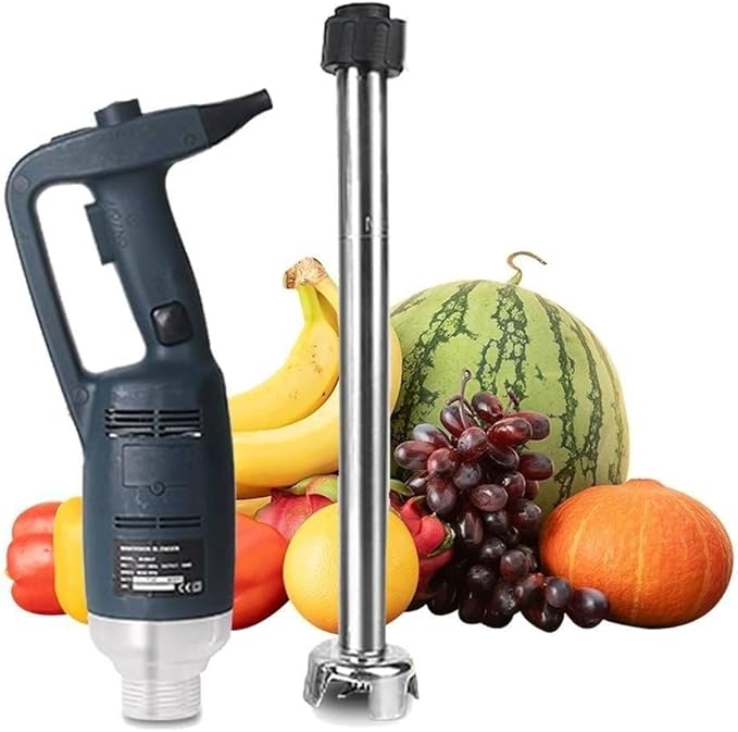 Commercial Hand Blender Hand Blender 750W Immersion Blender Set Blender Height: 500mm Variable Speed 8000-18000 RPM