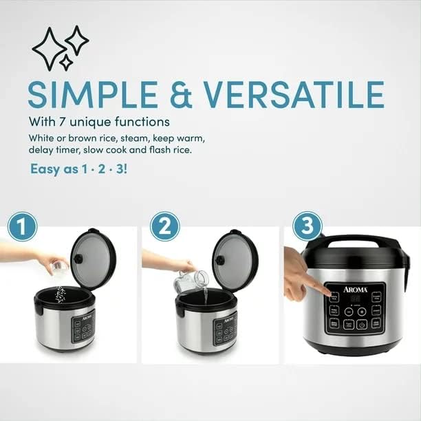 20-Cup Programmable Rice &amp Grain Cooker and Multi-Cooker