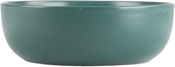 10 Strawberry Street Wazee Matte Coupe Dinnerware Set 16 pc Emerald Green