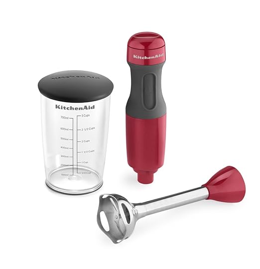 KitchenAid KHB1231 2-Speed Hand Blender Empire Red - KHB1231ER